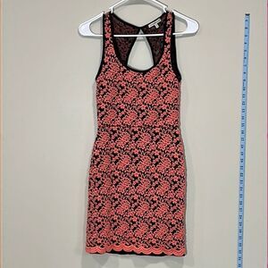 Beautiful Floral Sleeveless Mini Dress By Charlotte Russe. Size Medium.